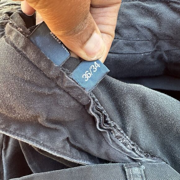 Polo Ralph Lauren Men's Faded Black Prospect Chino Pants Size 36/34 - Picture 8 of 8